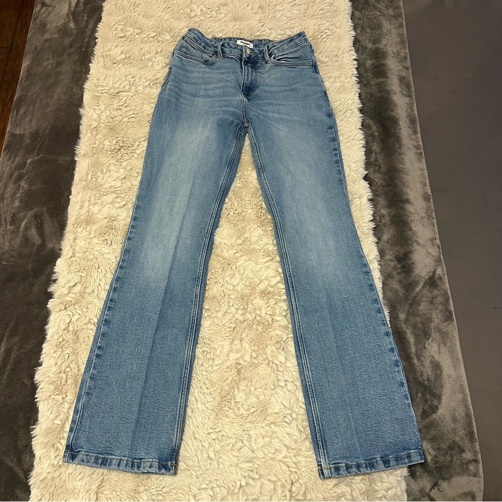 Wrangler High Rise Boot Cut Jeans 27x32 - Picture 2 of 6